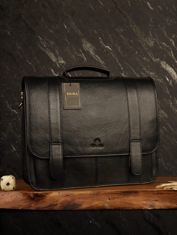 کیف اداری مردانه چرم طبیعی فلوتر بیورا مدل eez58