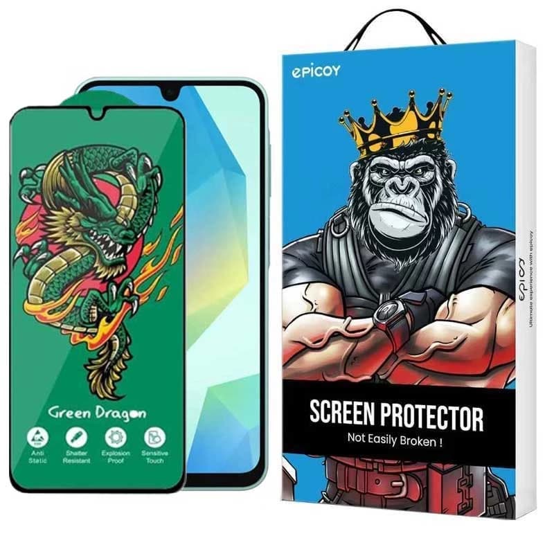 گلس گوشی سامسونگ Galaxy A16 5G- A16 4G اپیکوی مدل Green Dragon ExplosionProof