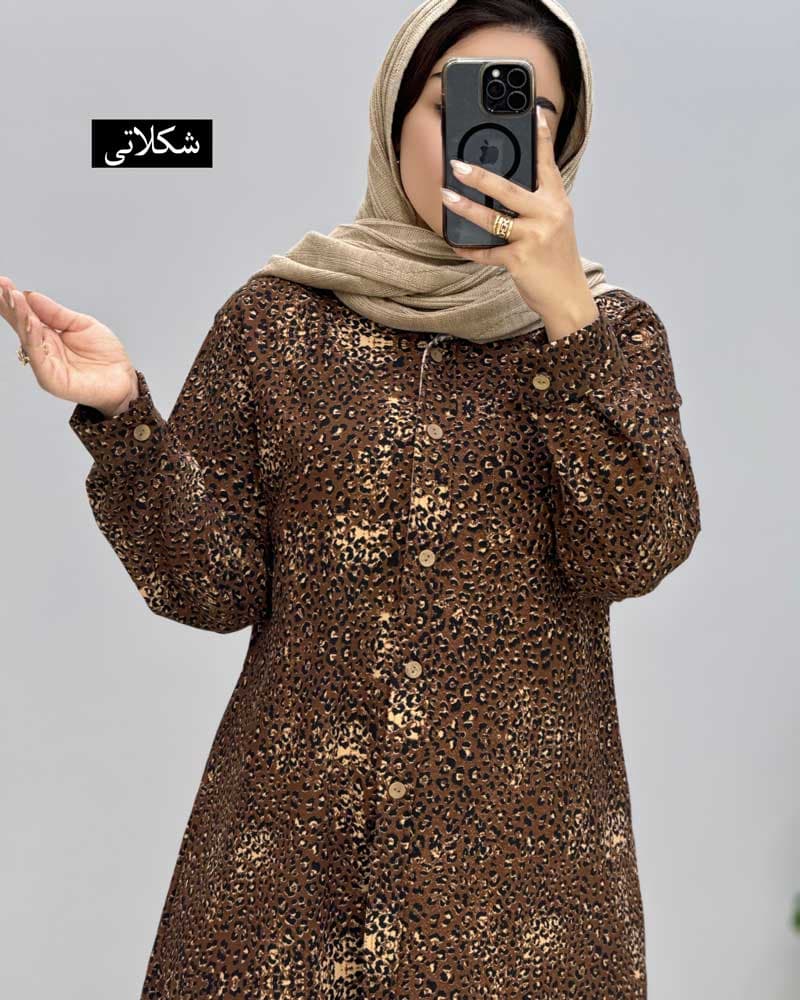 شومیز مانتویی بلوط کد329899