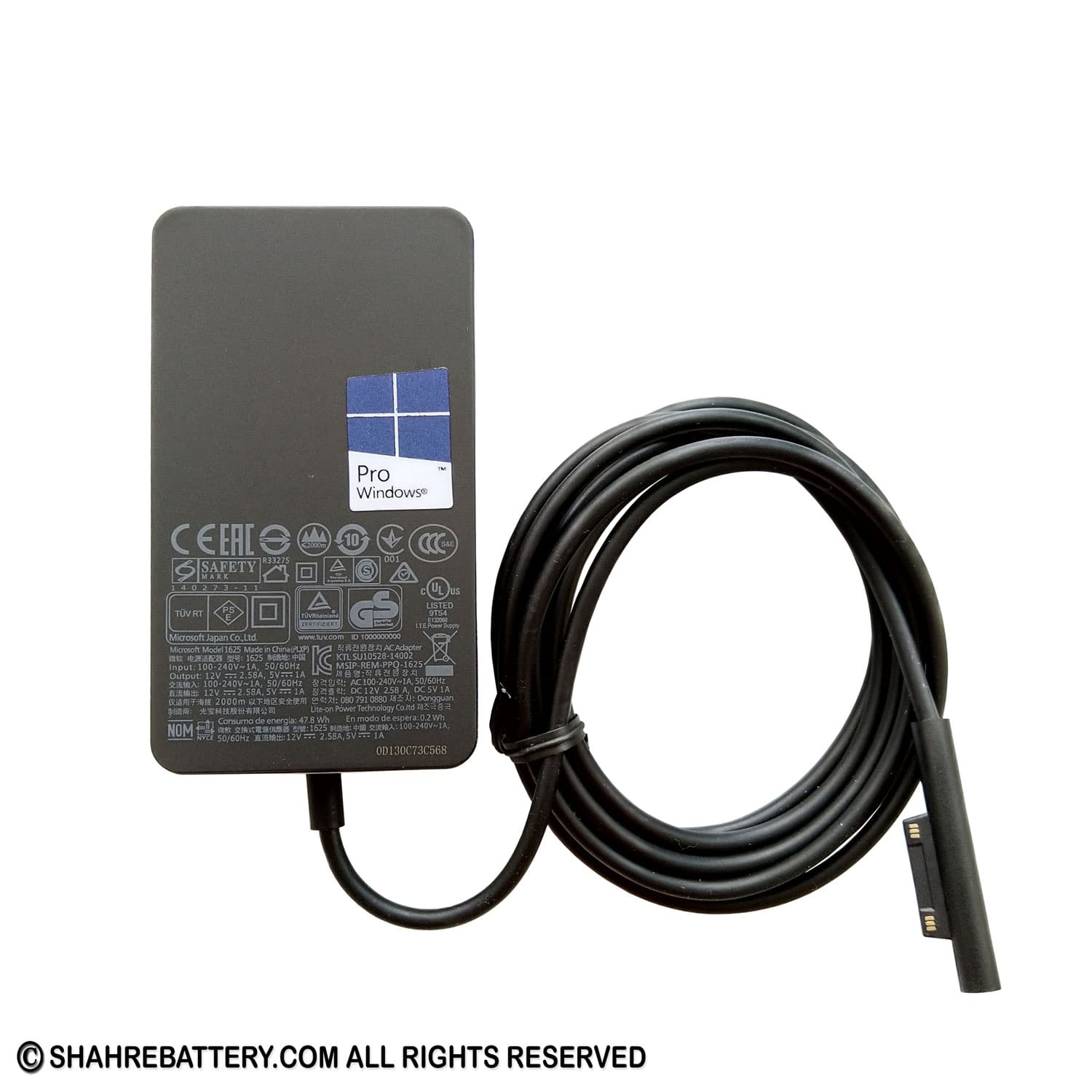 شارژر اورجینال مایکروسافت سرفیس پرو Microsoft Surface Pro 4