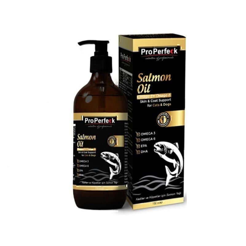 روغن ماهی سگ و گربه پروپرفک Properfeck ‌‌Salmon Oil حجم 150 میلی لیتر