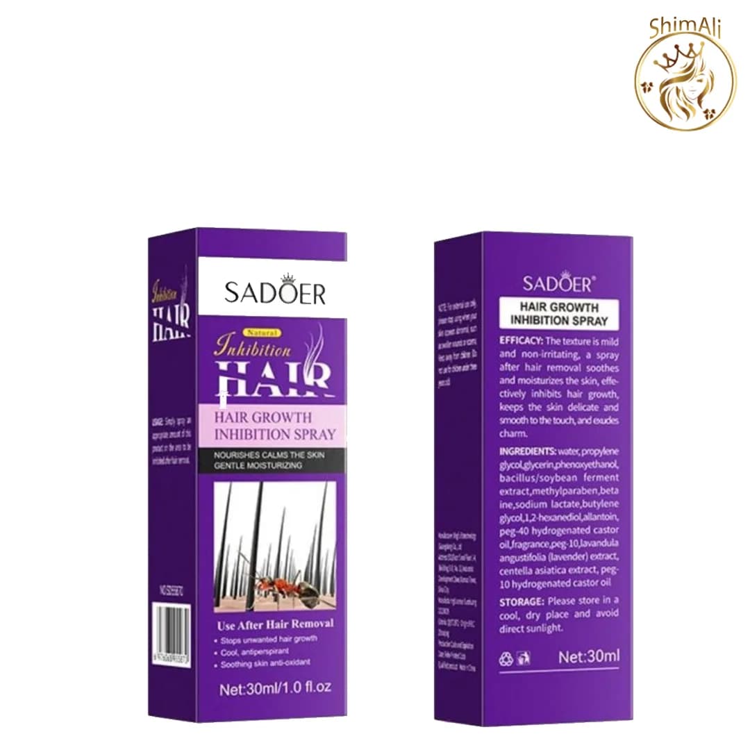 اسپری بازدارنده موهای زائد حاوی روغن مورچه