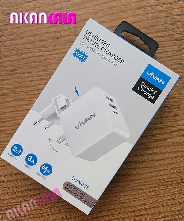 سری شارژر سوپر فست 67 وات GAN 02S (اورجینال) “فروش عمده”