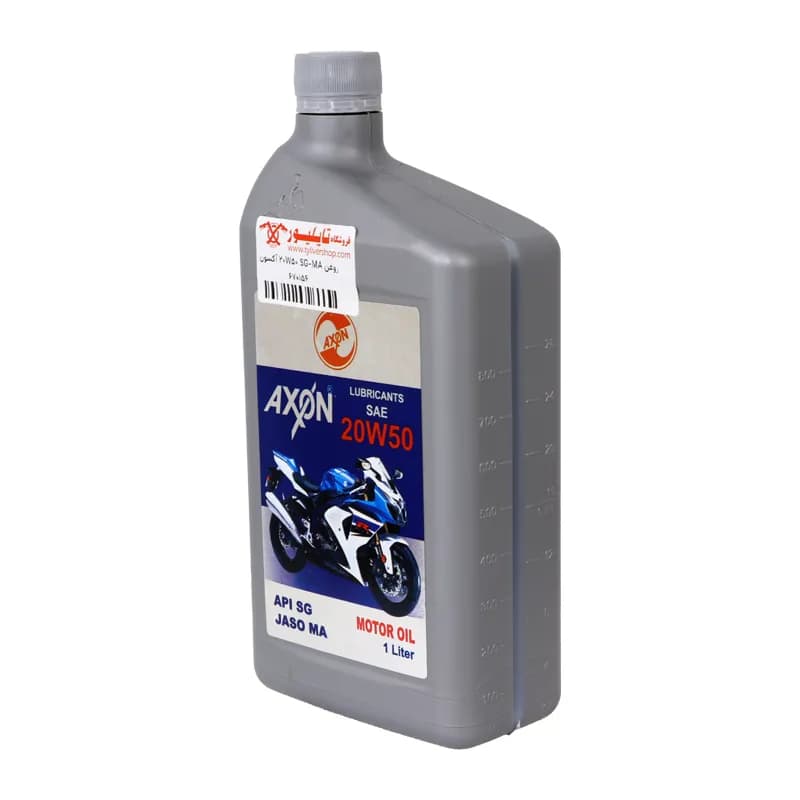 روغن 20W-50 SG JASO MA حجم 1 لیتری آکسون