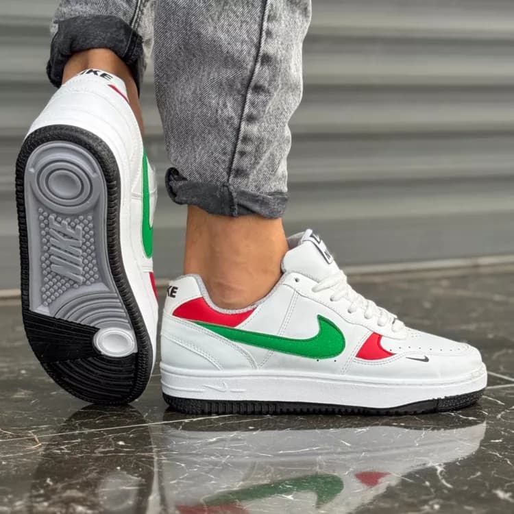 کتانی مردانه نایک سفید کد 27710