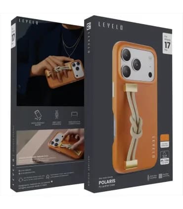 قاب چرمی ایفون 17 پرومکس لول لو Case Levelo Polaris Iphone 17 Pro Max