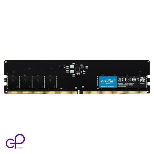 رم کامپیوتر DDR5 کروشیال با ظرفیت 8 گیگابایت و فرکانس 5600 مگاهرتز