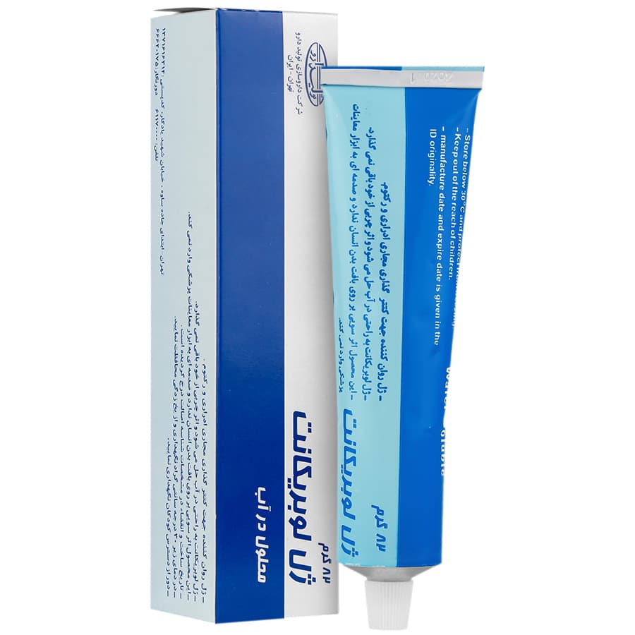 ژل لوبریکانت محلول در آب تولید دارو