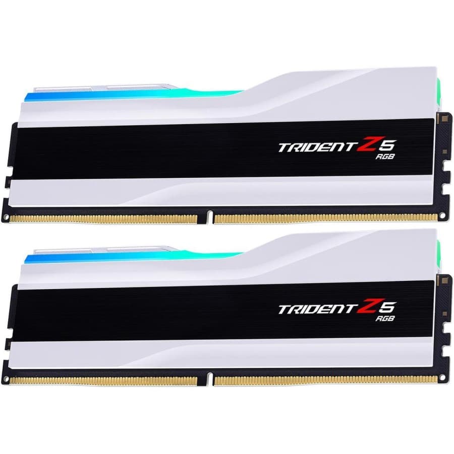 رم جی اسکیل GSKILL Trident Z5 RGB White 32GB (2x16GB) 6000MT/s CL36 DDR5