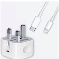 شارژر آیفون ۱۴ نرمال iphone ۱۴ همراه کابل(اپل استور)