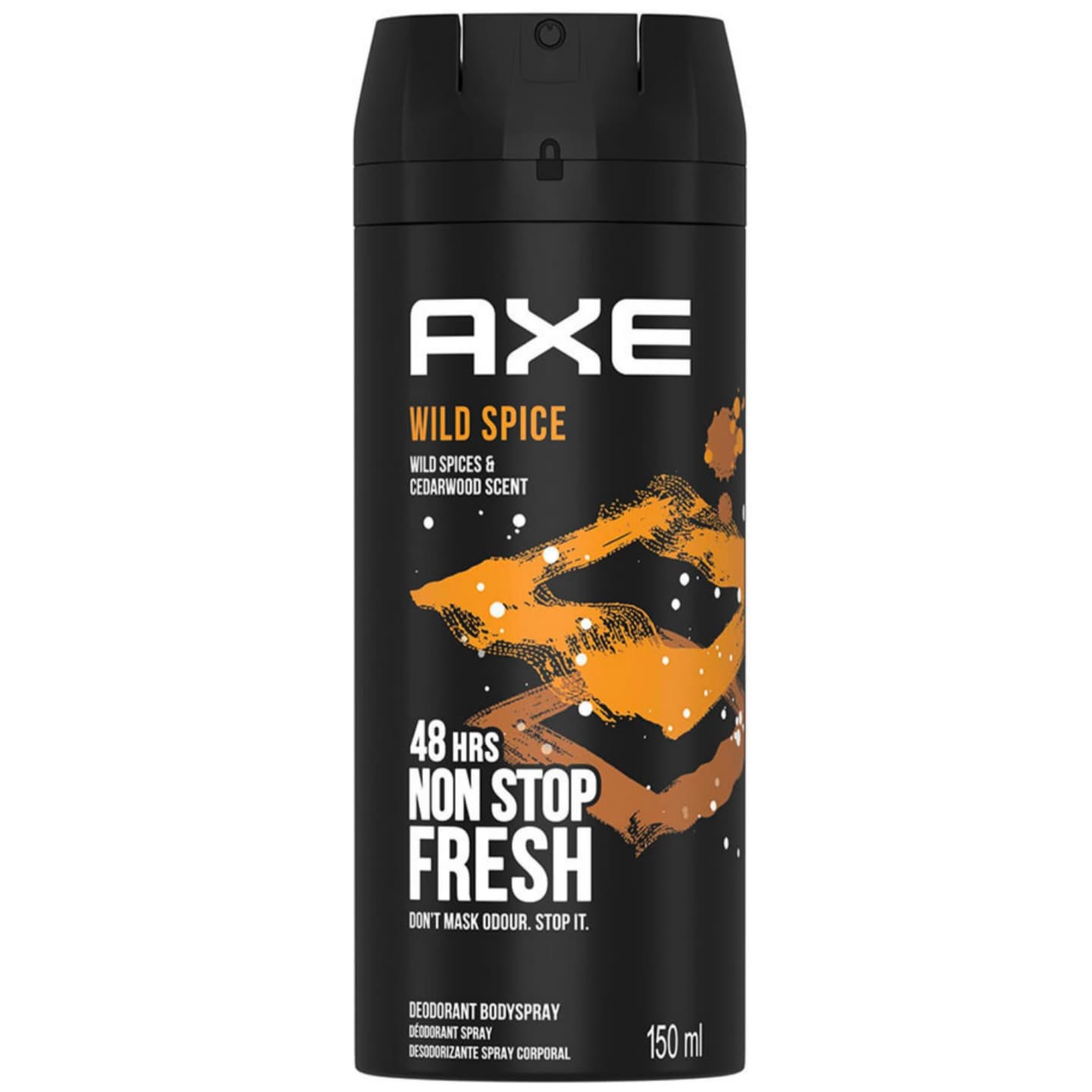 اسپری بدن مردانه اکس Axe Wild Spice حجم 150 میل | خوشبوکننده تند و ماندگار با رایحه ادویه و مشک