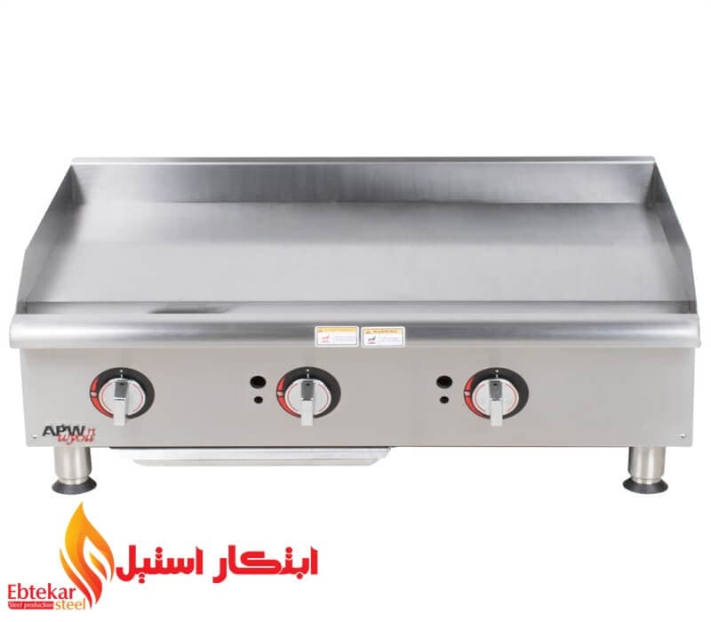 گریل تخت روغنی سه شعله