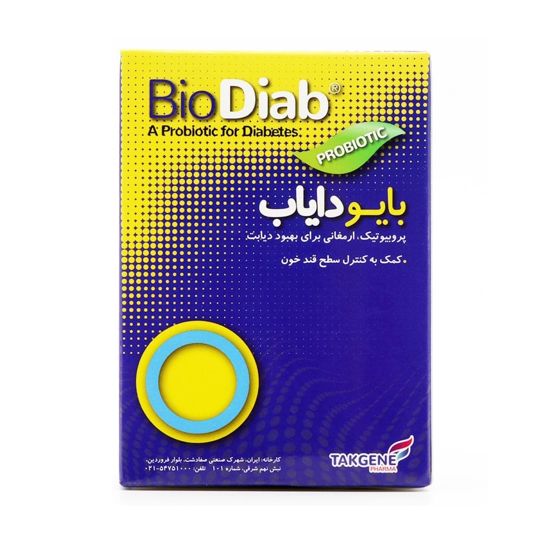 کپسول بایو دیاب تک ژن فارما 30 عددی