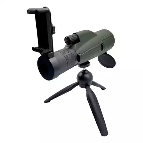 دوربین تک‌ چشمی کانون با سه پایه و هولدر موبایل مدل 10-30X50