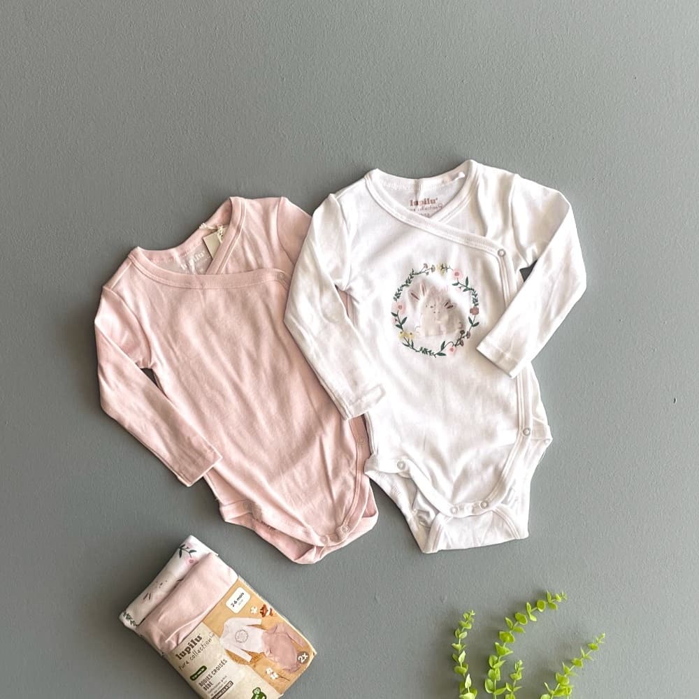 پک دوتایی زیردکمه نوزادی برند LUPILU