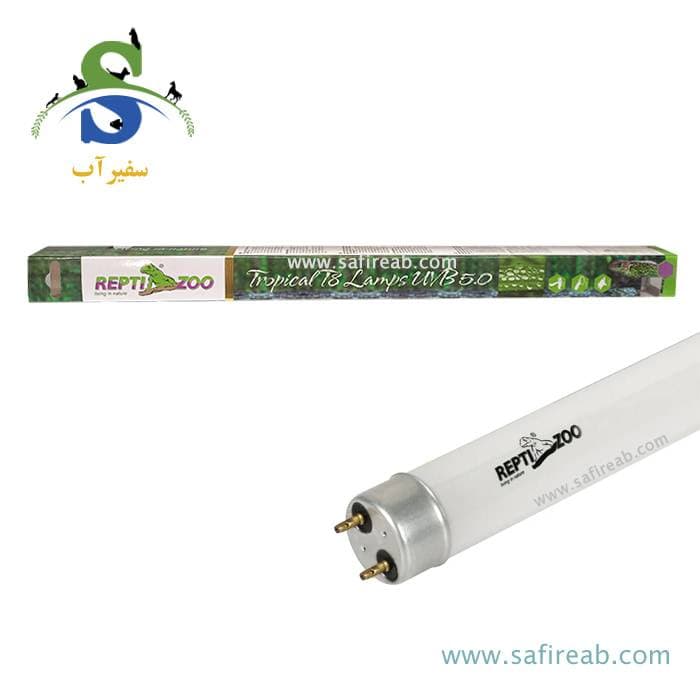 لامپ UVB 5.0 فلورسنت T8 خزندگان گرمسیری رپتی زوو