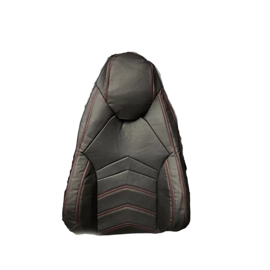 روکش صندلی رسپکت چرم کره ای درجه یک رنگ مشکی