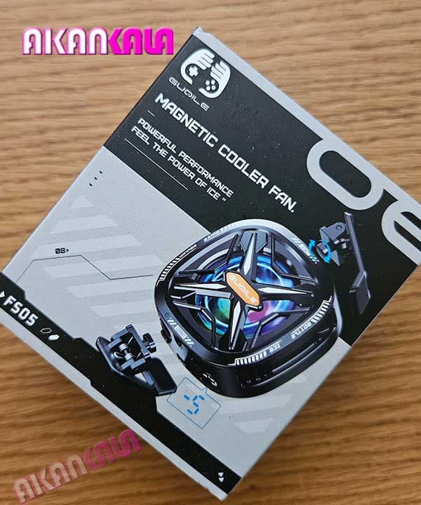 فن خنک کننده موبایل FS-05 (دارای نمایشگر دما) “فروش عمده”