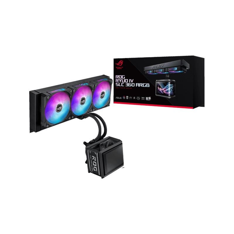 خنک کننده مایع پردازنده ایسوس مدل ROG Ryuo IV SLC 360 ARGB