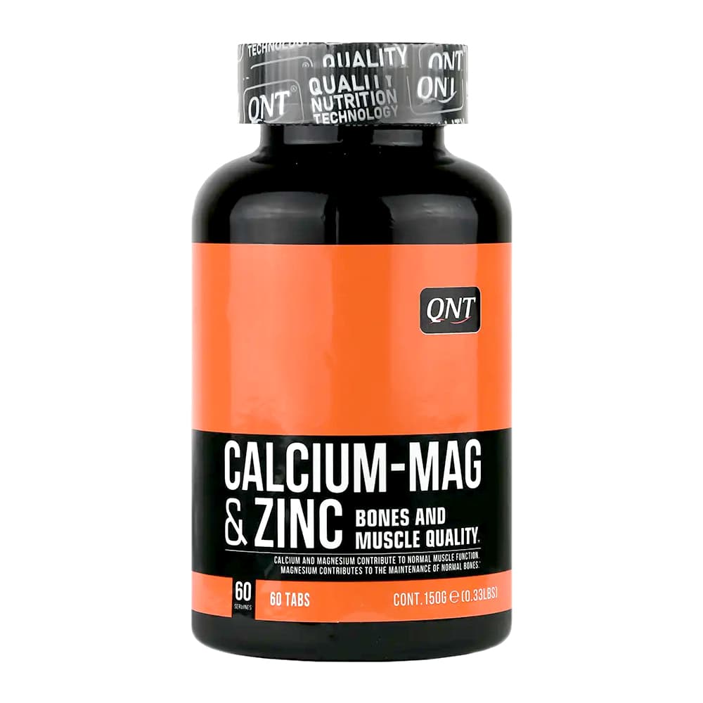 کپسول کلسیم منیزیم و زینک 60 عددی ـ کیو ان تی