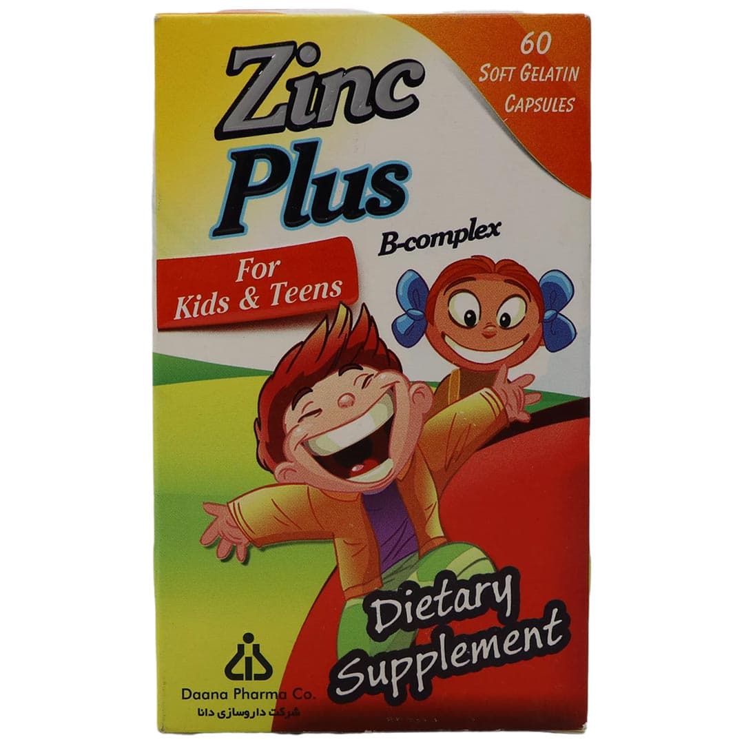 زینک پلاس کودکان کپسول 5 60 عددی دانا