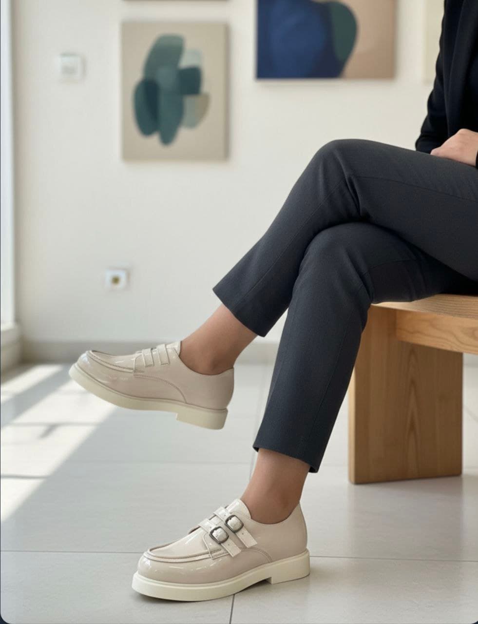 لوفر کلاسیک دخترانه /زنانه سگک دار فوق لاکچری کیفیت اصلی