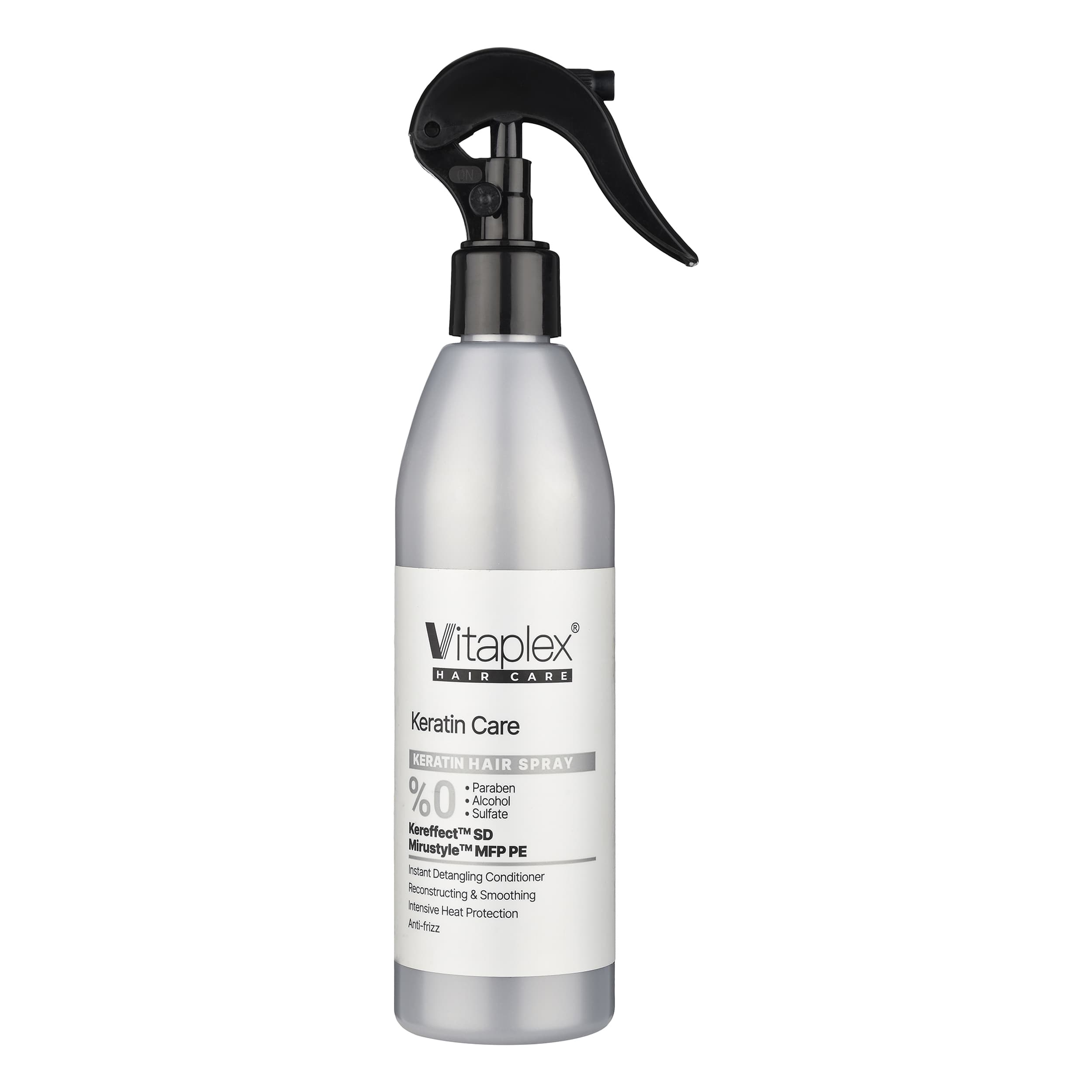 اسپری نرم کننده مو ویتاپلکس مناسب موهای کراتینه شده حجم 300 میلی لیتر