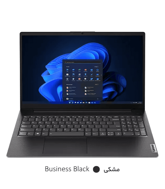 لپ تاپ 15.6 اینچی لنوو مدل LAPTOP LENOVO V15 - R5 7520U - 8GB DDR5 - 512GB SSD - Radeon - Non Touch