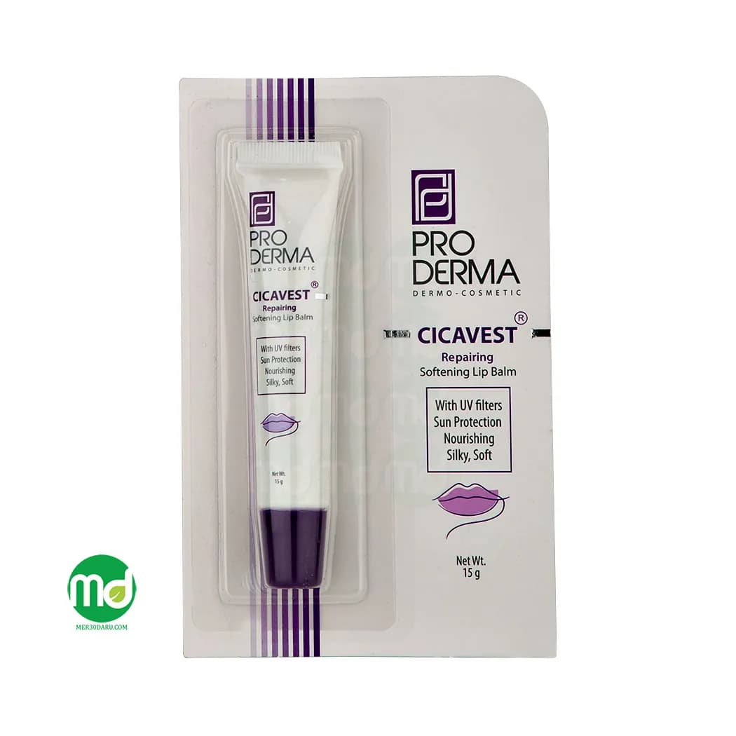 بالم لب نرم کننده و ترمیم کننده پرودرما مدل سیکاوست 15g