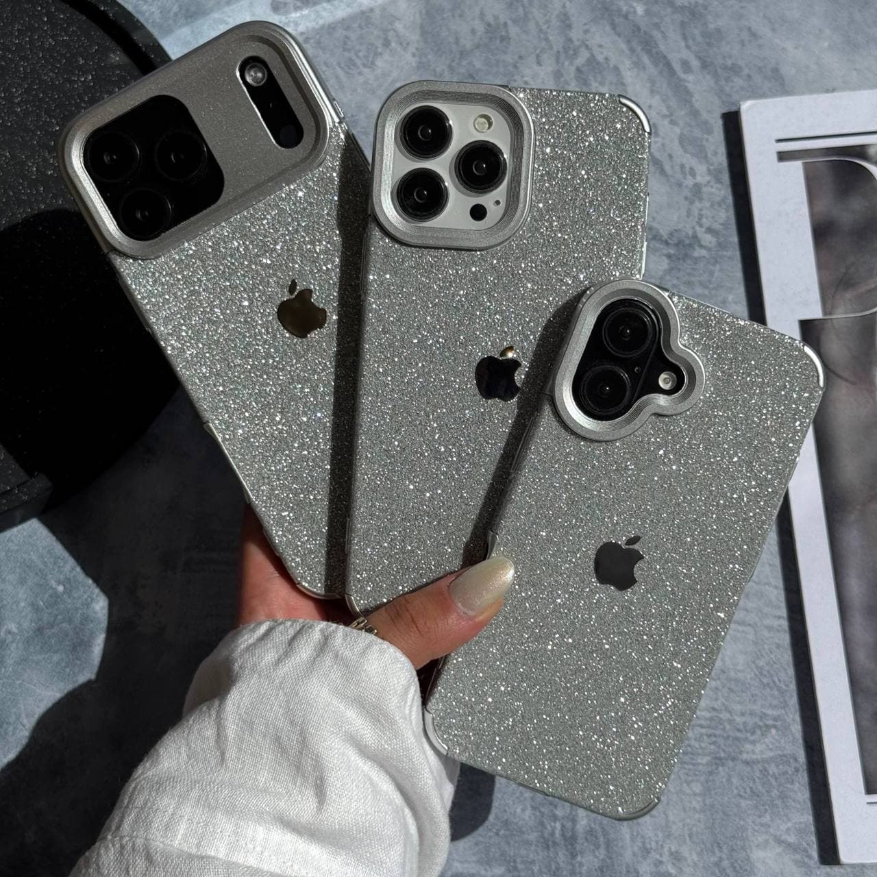 قاب فول شاین نقره ای