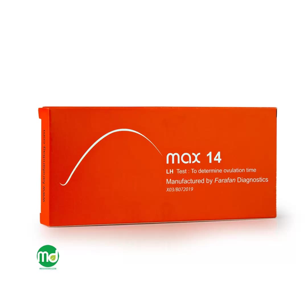 تست تعیین تخمک گذاری مکس 14