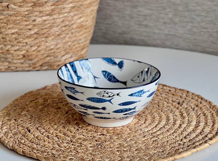 کاسه آبگوشت خوری زاراهوم کد 23288 طرح ماهی