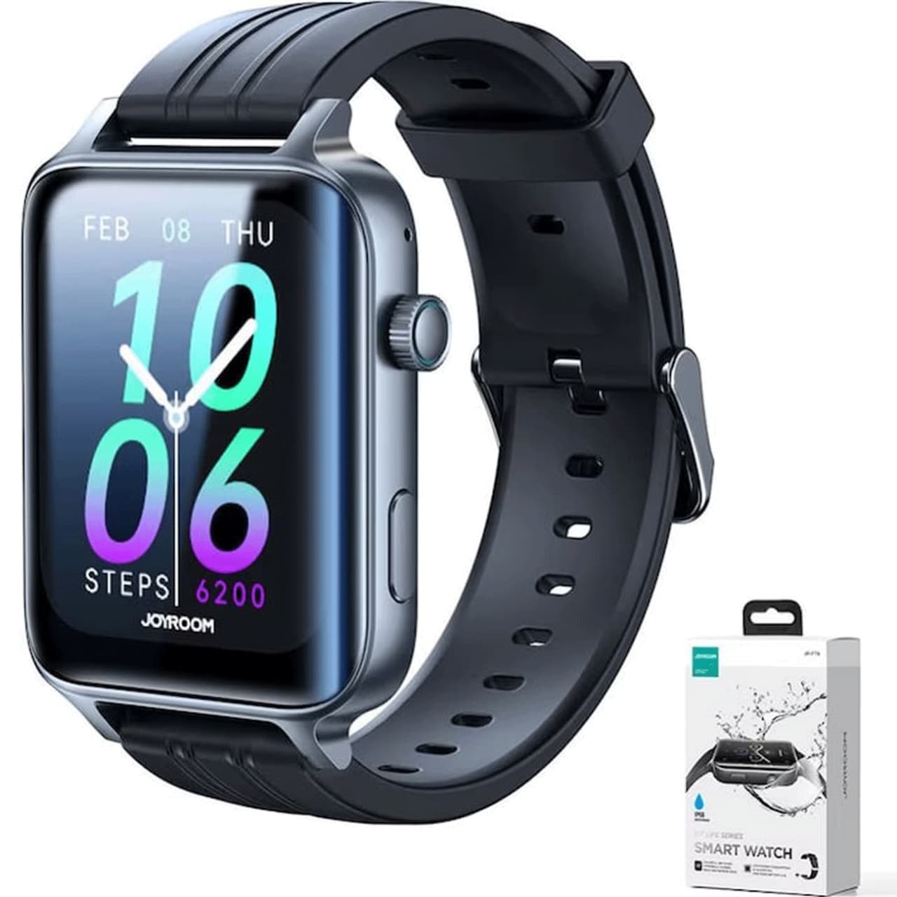 ساعت هوشمند ضدآب جویروم مدل JR-FT6