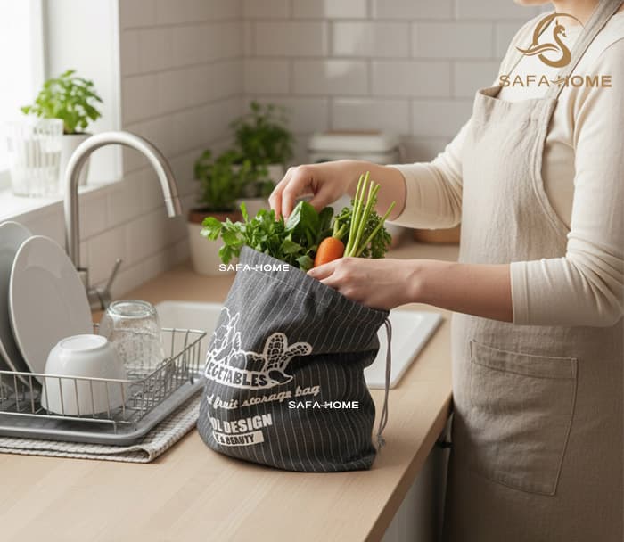 کیسه سبزی طرح لیندا طوسی راه راه