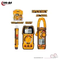 ست مولتی متر و فازمتر دیجیتال و آمپرسنج دیجیتال اینکو مدل DM3068