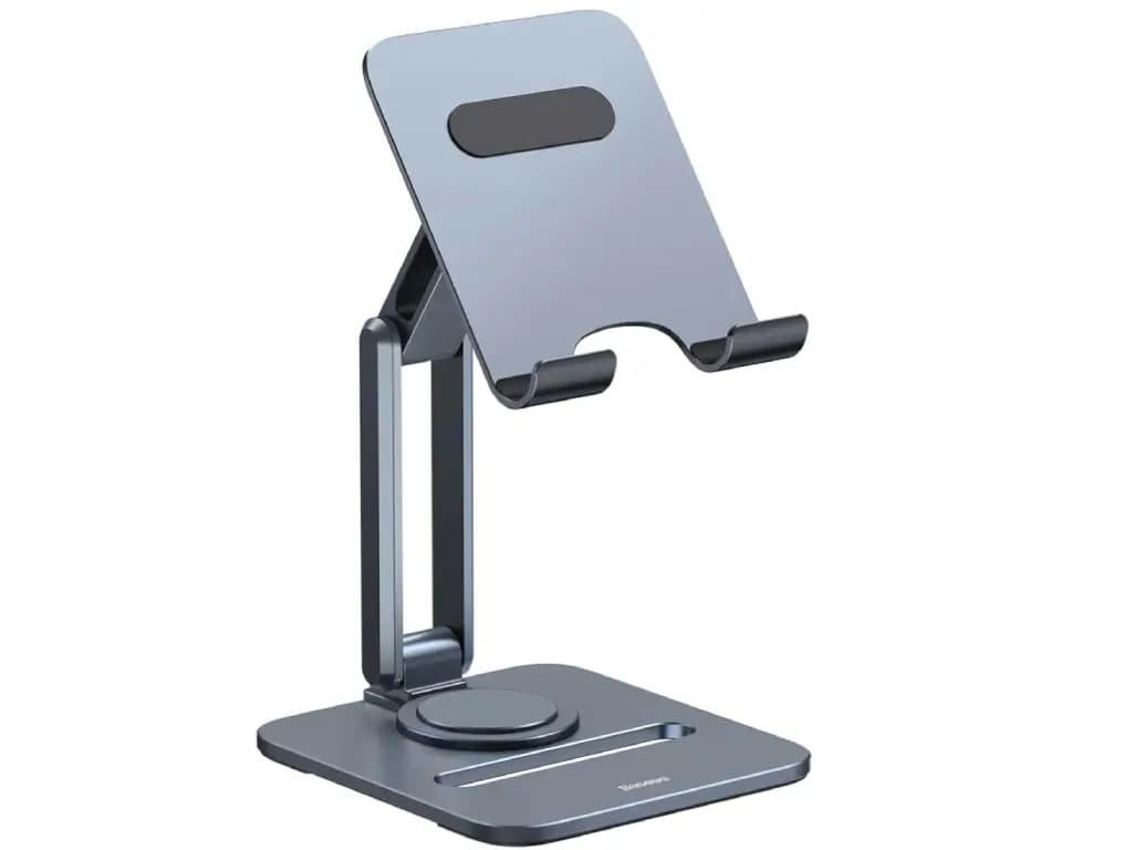 هولدر رومیزی تبلت 360 درجه بیسوس Baseus Desktop Biaxial Foldable Metal Tablet Stand Rotatable – گارانتی آونگ