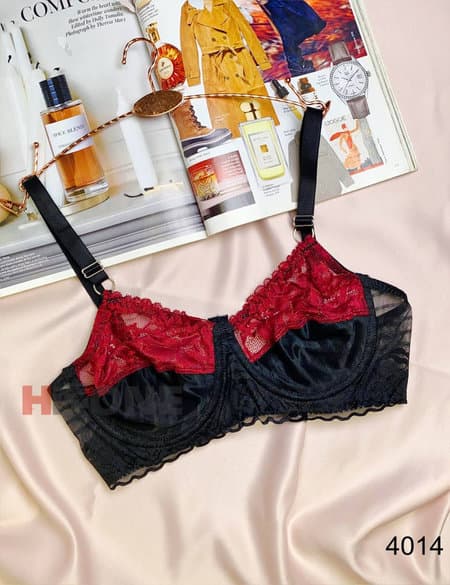 سوتین تک گیپوری زمرد (زرشکی)