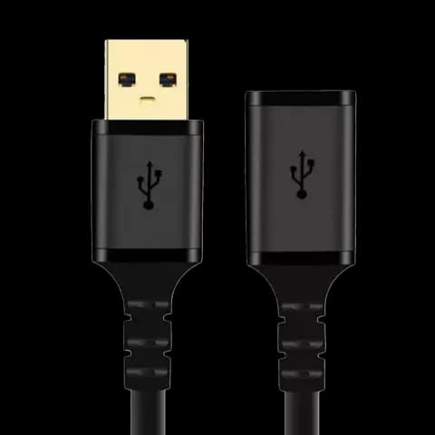 کابل افزایش طول 1.5 متری 3.0 USB کی نت پلاس مدل KP-CUE3015
