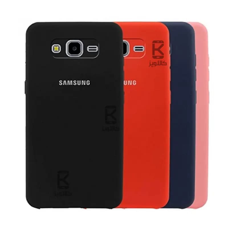 قاب سیلیکونی گوشی سامسونگ J7 2015 مدل محافظ لنز دار
