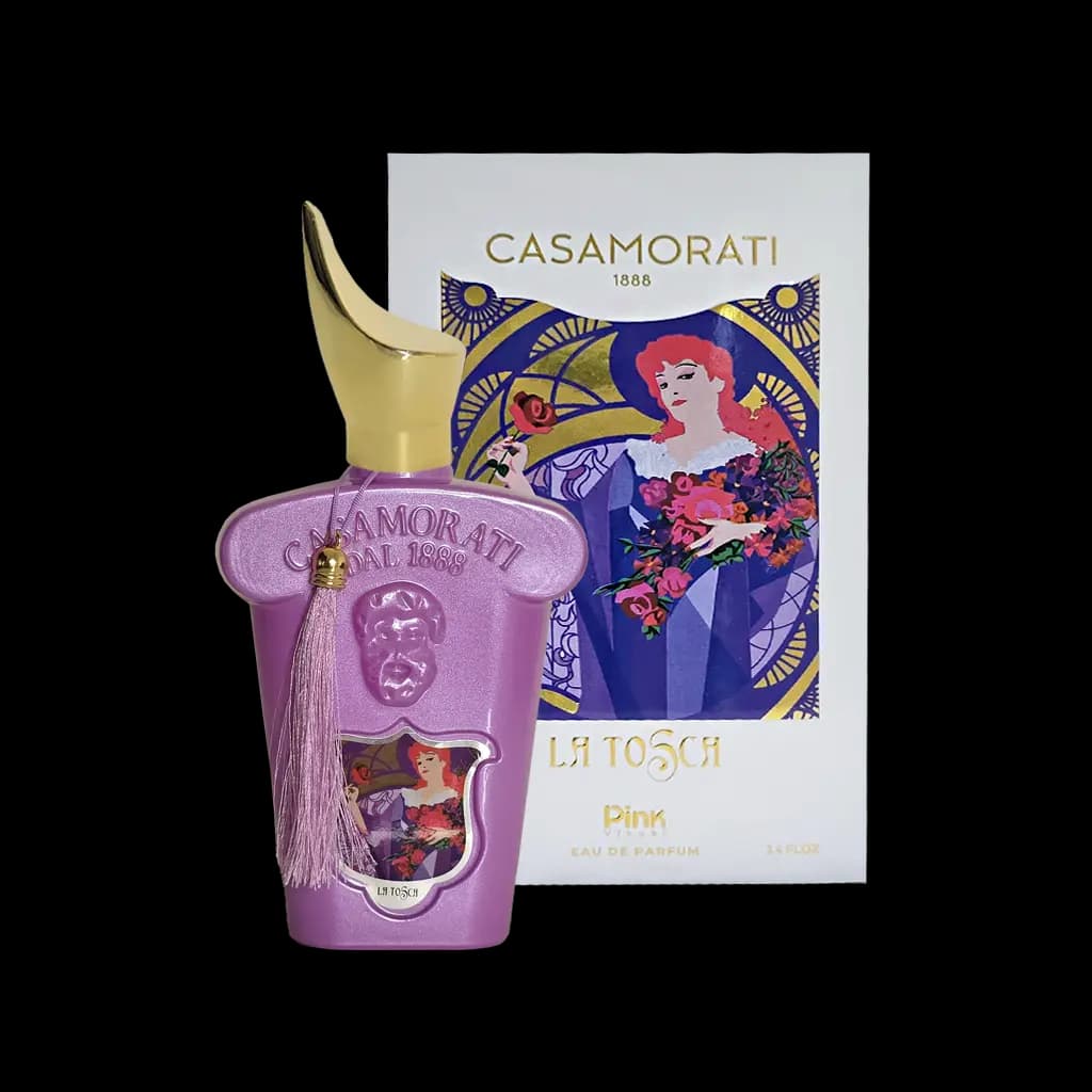 ادوپرفیوم زنانه پینک (اسکلاره) مدل کازاموراتی لاتوسکا (Casamorati La Tosca) حجم 100 میلی لیتر