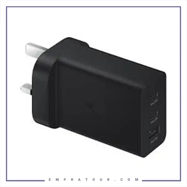 شارژر اصلی سامسونگ 65 وات SAMSUNG POWER ADAPTER TRIO EP-T6530NBEGAE