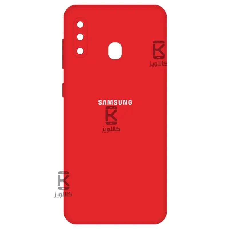 قاب سیلیکونی گوشی سامسونگ A30 مدل محافظ لنز دار