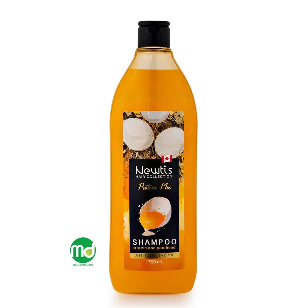 شامپو تخم مرغی پروتئین مکس نیوتیس انواع مو 750ml