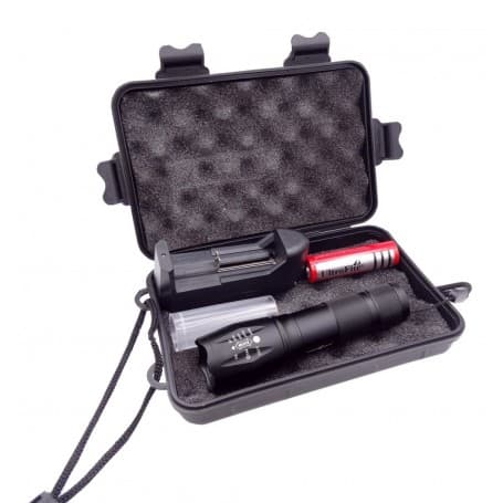 چراغ قوه پلیسی زوم دار مدل T6