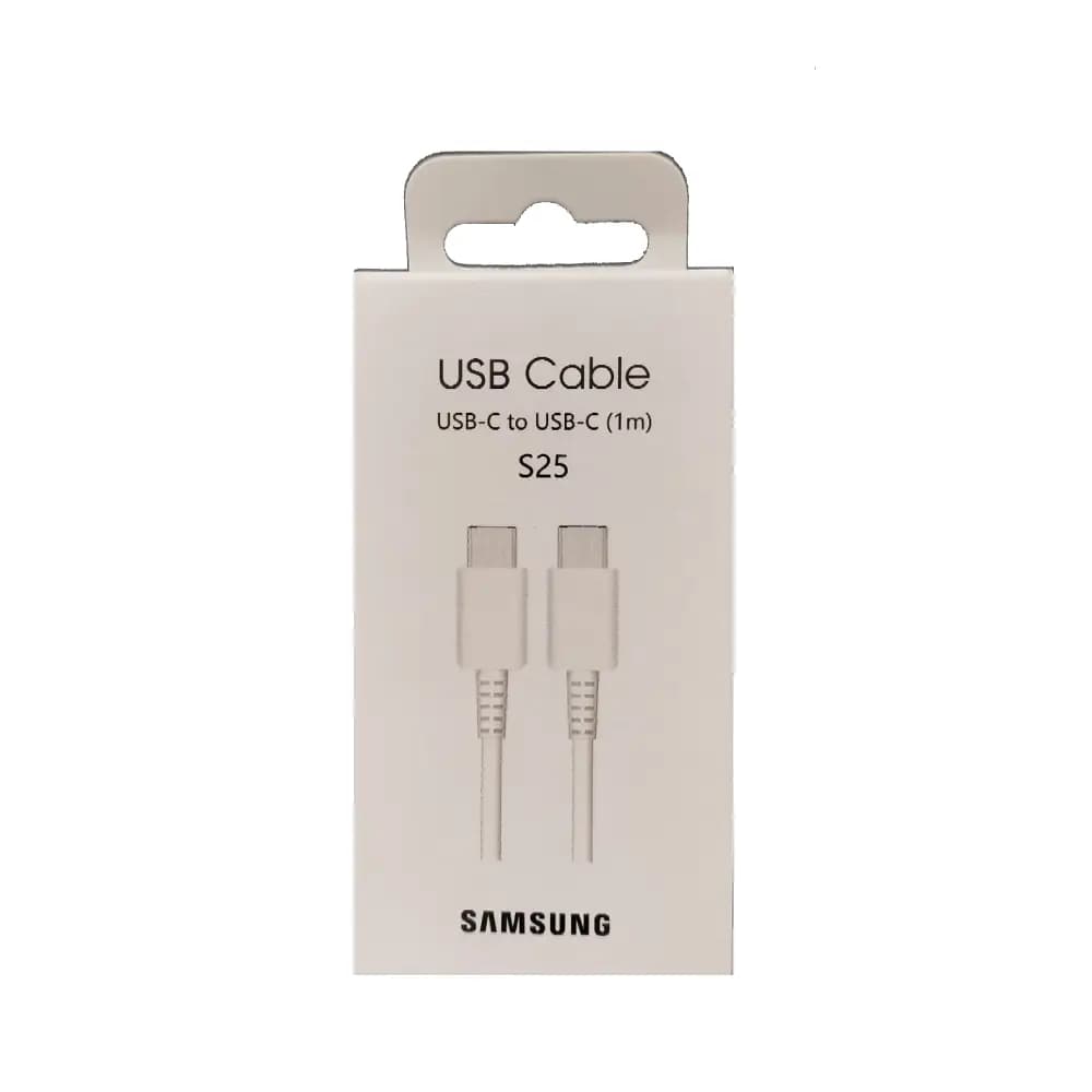 کابل دو سر تایپ سی SAMSUNG مدل S25 پکدار