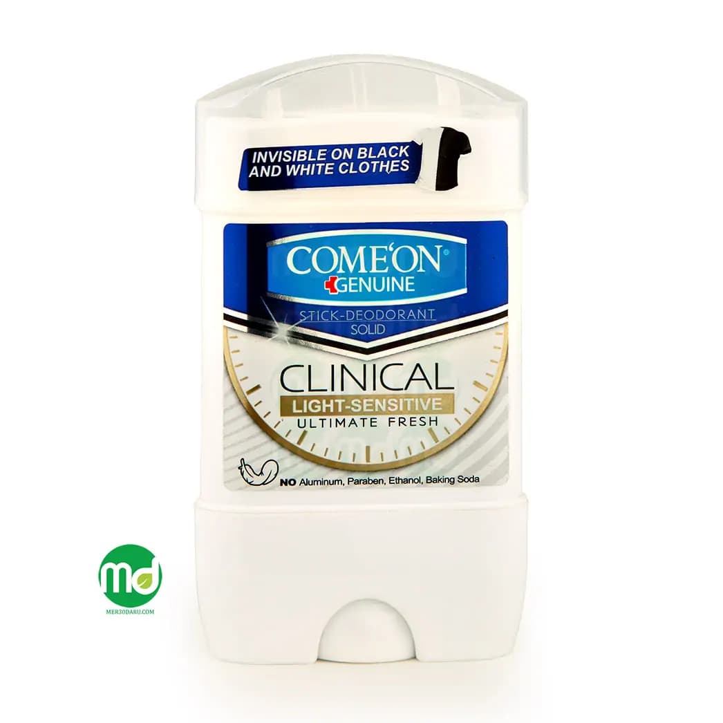 استیک دئودورانت کلینیکال لایت سنسیتیو کامان 50ml