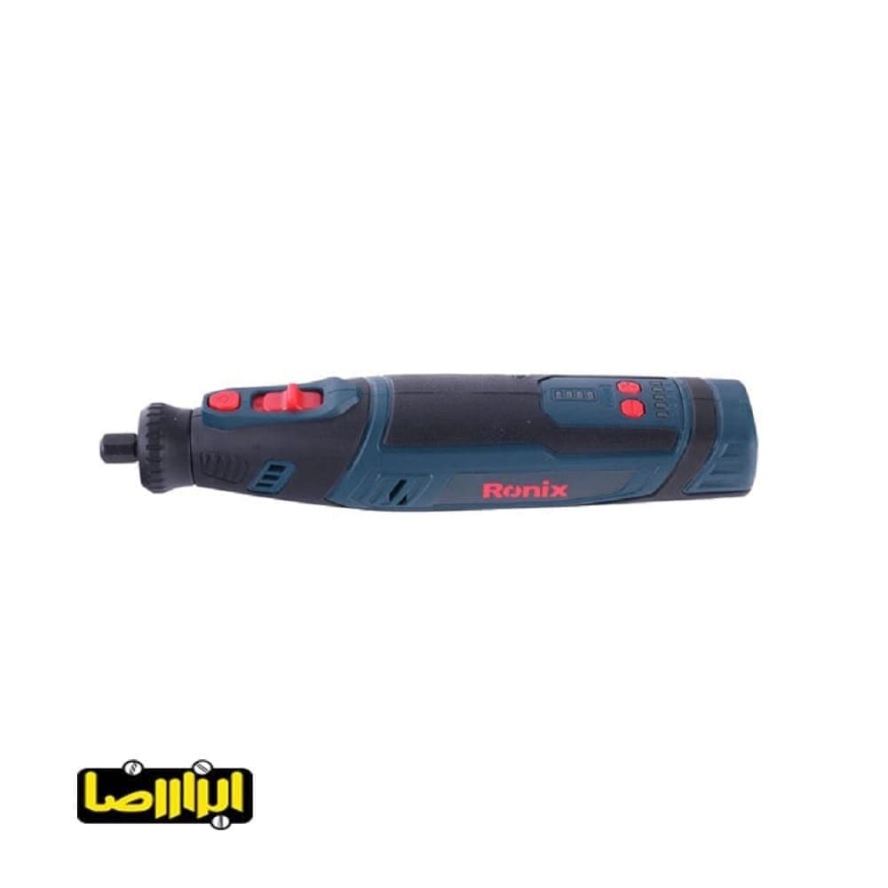 ست 26 پارچه فرز مینیاتوری شارژی رونیکس 8 ولت مدل 3421