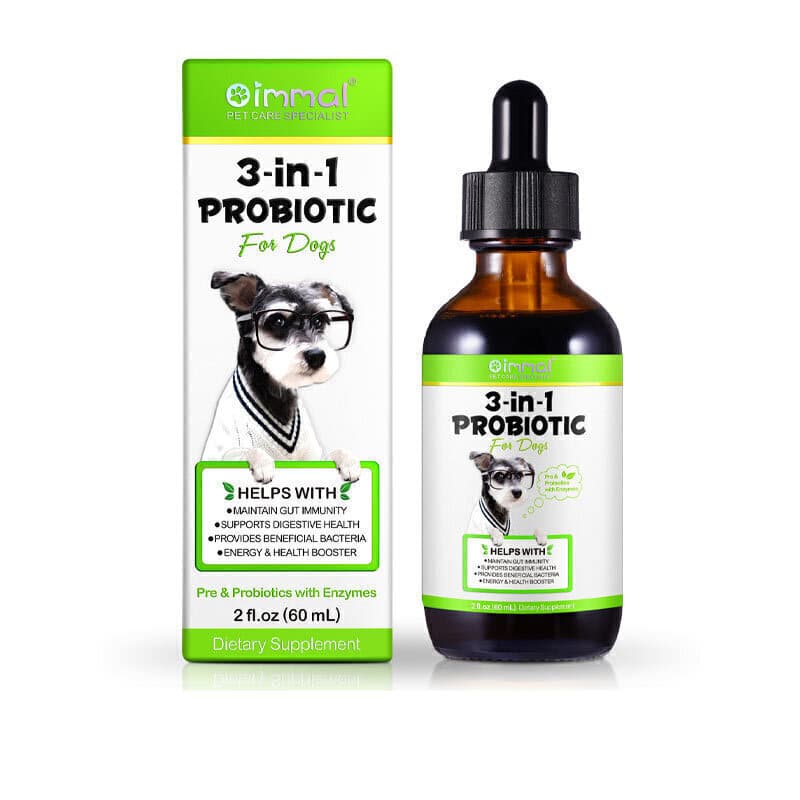 قطره پروبیوتیک سگ اویمال حجم 60 میلی لیتر