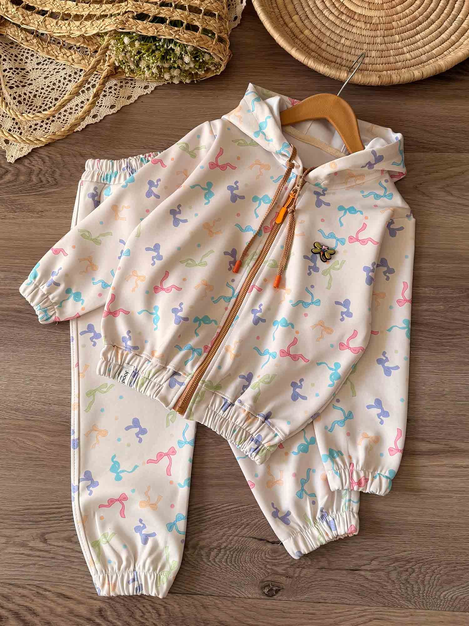 سویشرت شلوار غواصی پاپیون