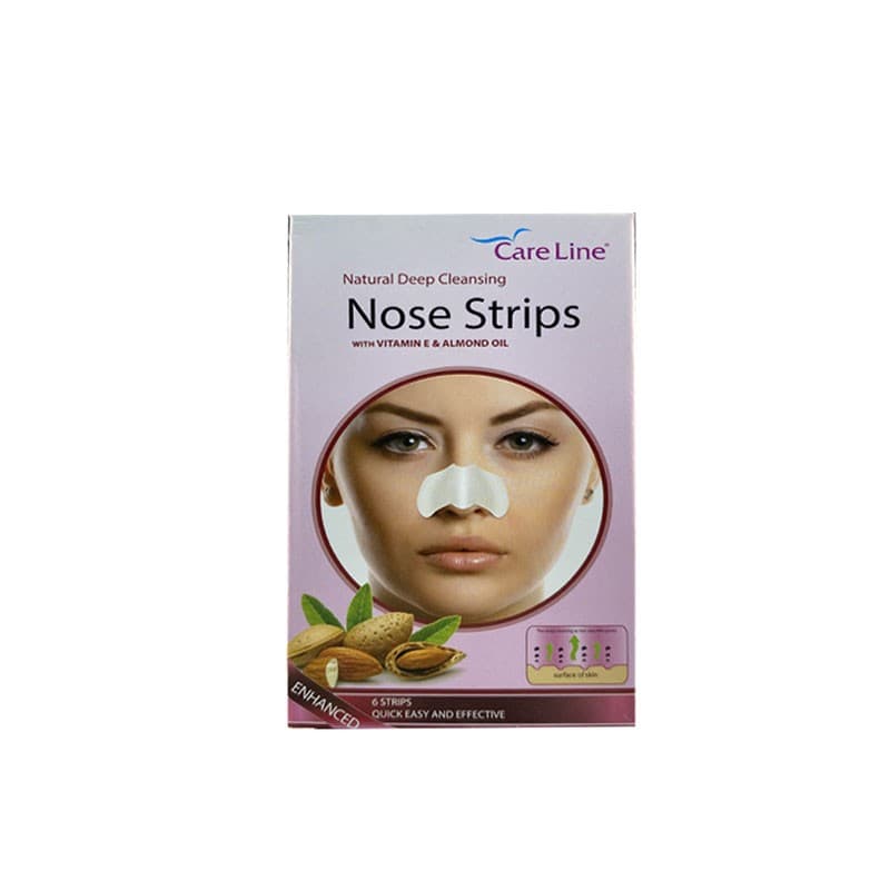 چسب بینی کرلاین Care line مدل Natural deep (بادام) بسته 6 عددی